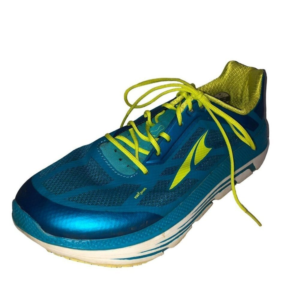 Altra Womens Size 10 Blue Green Duo Running Shoes Foot Shape Athletic Sneakers